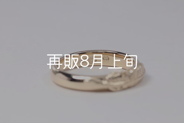 画像5: ラウンドフェザーリング ｜K10YG｜  (5)