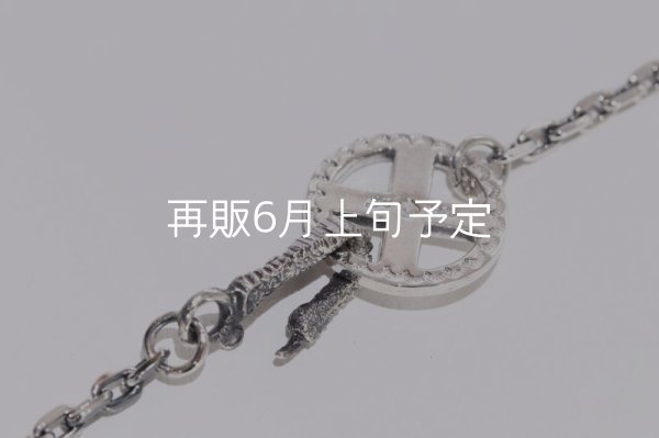 画像5: Wフェザーネックレス (MM2/L2オニキス)  クローフック/アローメディスン 『チェーン50cm』  (5)