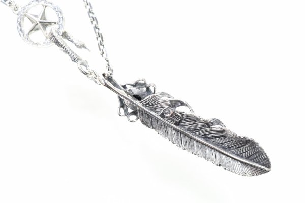 画像3: 千年フェザー(L2オニキス)  クローフック/スターメディスン 『チェーン50cm』  (3)