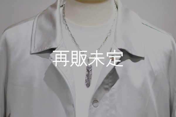 画像5: 千年フェザー(LL2ハートフェザー) ロゴフックペンダント 『チェーン50cm』  (5)