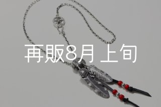フェザーネックレス・ペンダント (L) buff(バフ)