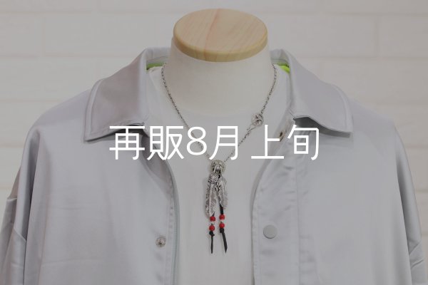 画像5: Wフェザーネックレス (L1SUNコンチョ/M2) 『スターフックチェーン50cm』  (5)