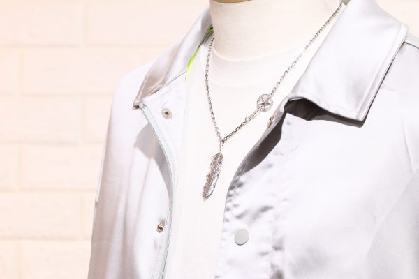 画像10: 千年フェザー(L2) スターフックペンダント 『チェーン50cm』  (10)