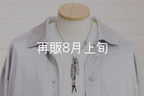 画像5: Wフェザーネックレス (LL1/L2SUNコンチョ) 『スターフックチェーン50cm』  (5)