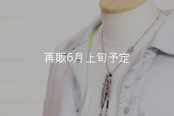 画像6: Wフェザーネックレス (LL1/L2SUNコンチョ) 『スターフックチェーン50cm』  (6)