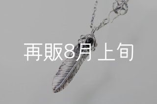 石付きフェザー [ ネックレス・ペンダント ] buff(バフ)