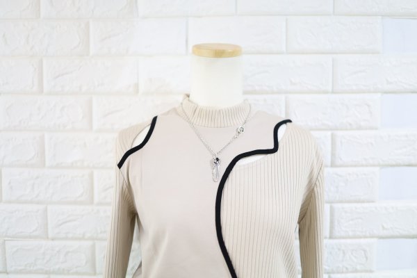 画像6: 千年フェザー(M2オニキス) スターフックペンダント 『チェーン45cm』  (6)