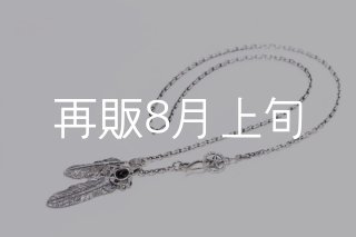石付きフェザー [ ネックレス・ペンダント ] buff(バフ)