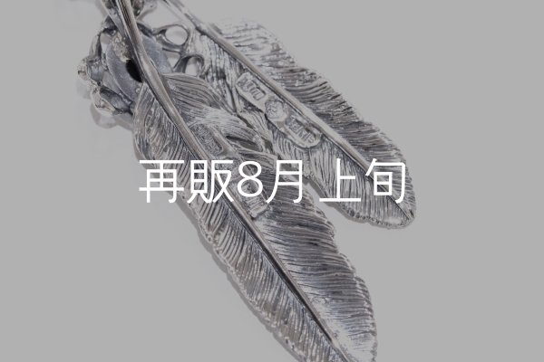 画像4: Wフェザーネックレス (MM1/M2オニキス) 『スターフックチェーン50cm』  (4)