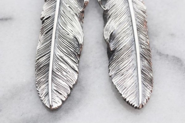 画像6: Wフェザーネックレス (L1_K18YG-SUNコンチョ/L2) 『チェーン50cm』 ■雑誌掲載  (6)