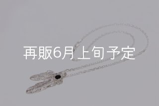 『ミキサー車』buffフェザーネックレス オニキスフェザー [ ネックレス・ペンダント ] buff(バフ)