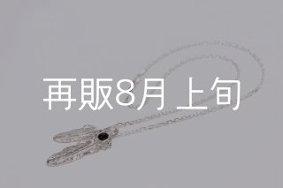 石付きフェザー [ ネックレス・ペンダント ] buff(バフ)